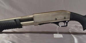 Iver Johnsons PAS 12 riot gun, stainless